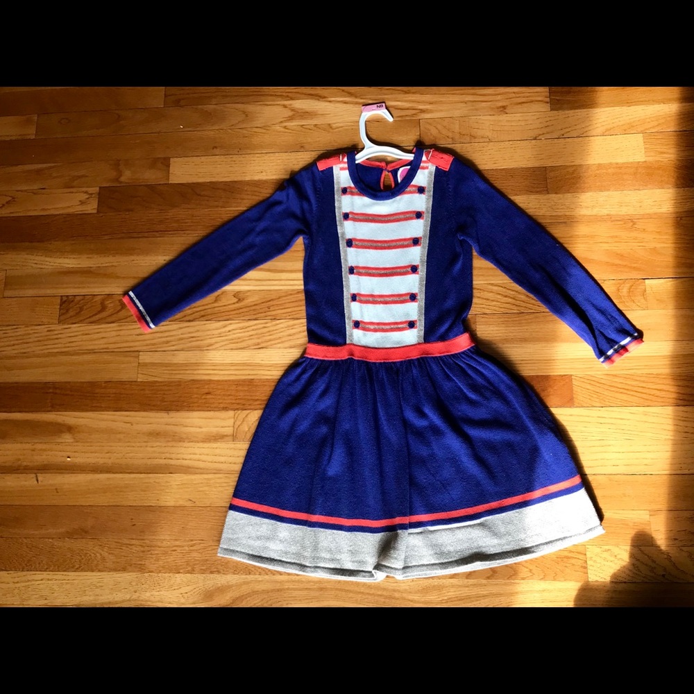 Boden Military / Holiday knit dress